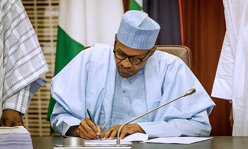 President Buhari Signs Executive Order Implementing Financial Autonomy For Judiciary